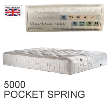 THE SOVEREIGN CHARLOTTE 5000 POCKET SPRING