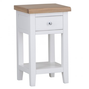 Foxstone Drawered Lamp Table Side Table