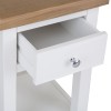 Foxstone Drawered Lamp Table Side Table