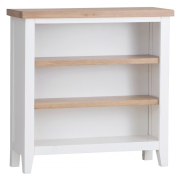 Foxstone Small 2 shelve Wide Bookcase