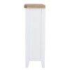 Foxstone Small 2 shelve Wide Bookcase