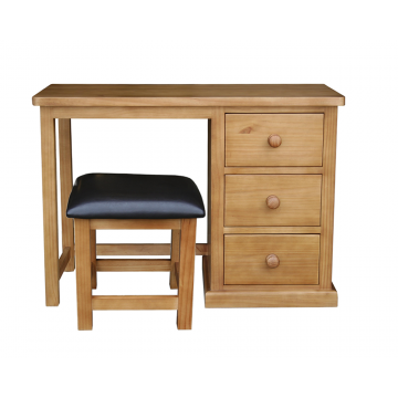York Pine Bedroom Dressing Table & Stool